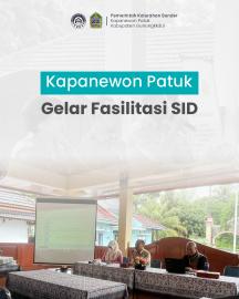 Kapanewon Patuk Gelar Fasilitasi Sistem Informasi Desa (SID)